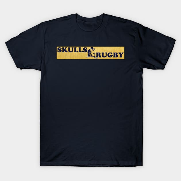 Skulls Rugby Banner Tee T-Shirt by SkullsRugby